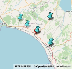 Mappa SS 312 Castrese, 01014 Montalto di Castro VT (12.03182)