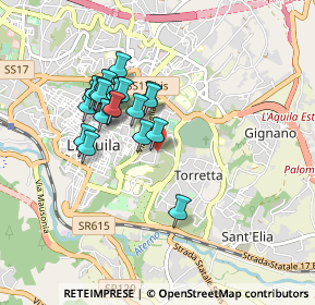 Mappa Via Avezzano, 67100 L'Aquila AQ, Italia (0.78)