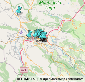 Mappa Via Avezzano, 67100 L'Aquila AQ, Italia (2.88091)