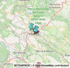 Mappa Via Avezzano, 67100 L'Aquila AQ, Italia (37.09625)