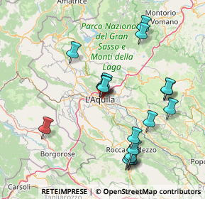 Mappa Via Avezzano, 67100 L'Aquila AQ, Italia (16.60222)