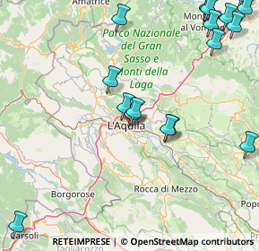 Mappa Via Avezzano, 67100 L'Aquila AQ, Italia (23.60056)