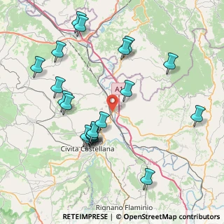 Mappa SS 3 Flaminia, 01033 Civita Castellana VT, Italia (9.0675)