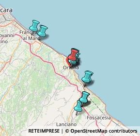 Mappa Via Giovanni XXIII, 66026 Ortona CH, Italia (5.105)