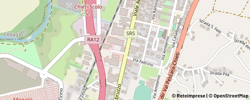 Mappa Chieti