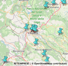 Mappa Via della Crocetta, 67100 L'Aquila AQ, Italia (20.22)