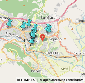 Mappa Via della Crocetta, 67100 L'Aquila AQ, Italia (1.46727)