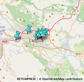 Mappa Via della Crocetta, 67100 L'Aquila AQ, Italia (1.85091)