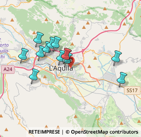 Mappa Via della Crocetta, 67100 L'Aquila AQ, Italia (3.33077)