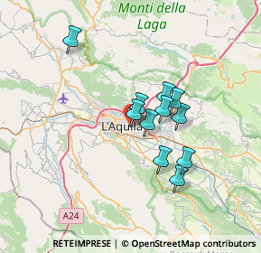 Mappa Via della Crocetta, 67100 L'Aquila AQ, Italia (5.41727)