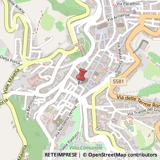 Mappa Via Silvio e Beltrando Spaventa, 21, 66100 Chieti, Chieti (Abruzzo)