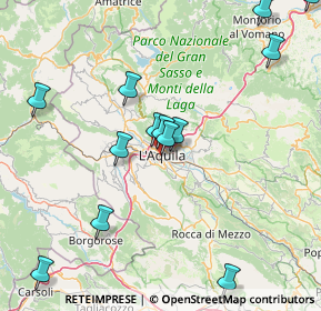 Mappa Via Orto Agrario, 67100 L'Aquila AQ, Italia (19.05231)