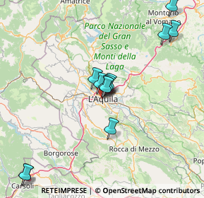 Mappa Via Orto Agrario, 67100 L'Aquila AQ, Italia (15.50667)