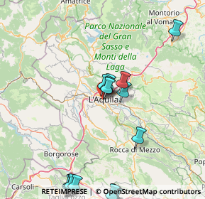 Mappa Via Orto Agrario, 67100 L'Aquila AQ, Italia (23.358)