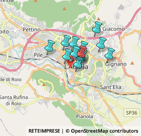 Mappa Via Orto Agrario, 67100 L'Aquila AQ, Italia (1.00429)