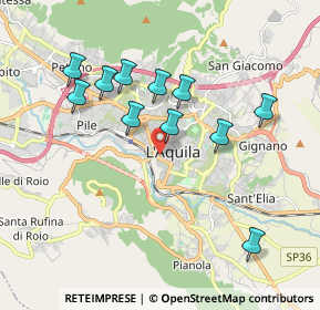 Mappa Via Orto Agrario, 67100 L'Aquila AQ, Italia (1.87909)