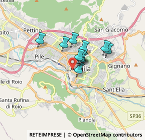 Mappa Via Orto Agrario, 67100 L'Aquila AQ, Italia (1.05818)