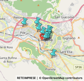 Mappa Via Orto Agrario, 67100 L'Aquila AQ, Italia (0.93091)