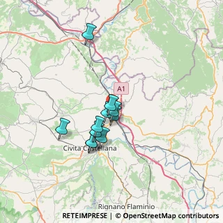 Mappa Via Gallesana, 01033 Civita Castellana VT, Italia (5.59273)