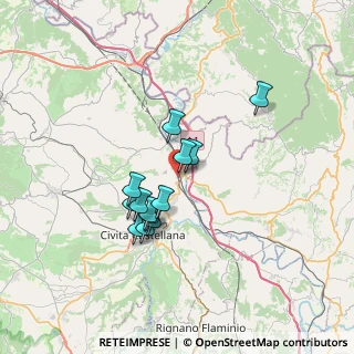Mappa Via Gallesana, 01033 Civita Castellana VT, Italia (5.74)