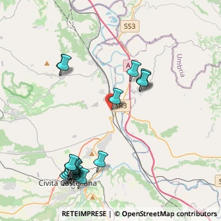 Mappa Via Gallesana, 01033 Civita Castellana VT, Italia (5.38)