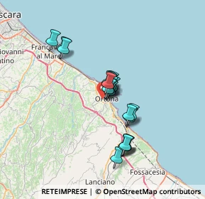 Mappa Via della Fonte Santa, 66026 Ortona CH, Italia (5.25)