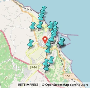 Mappa Via della Fonte Santa, 66026 Ortona CH, Italia (1.478)