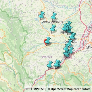 Mappa Via Madonna delle Grazie, 65011 Catignano PE, Italia (8.792)