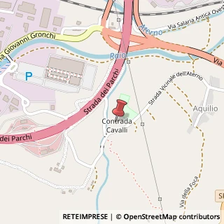 Mappa Strada Vicinale dell'Aterno, 33, 67100 L'Aquila, L'Aquila (Abruzzo)