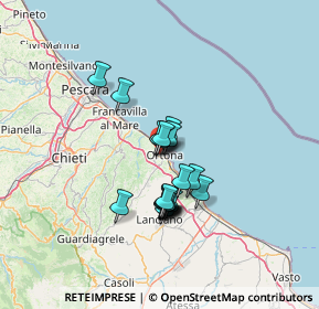 Mappa Via Mosca Tommaso, 66026 Ortona CH, Italia (10.44)