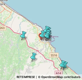 Mappa Via Mosca Tommaso, 66026 Ortona CH, Italia (2.71909)