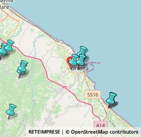 Mappa Via Mosca Tommaso, 66026 Ortona CH, Italia (4.91929)