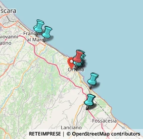 Mappa Via Mosca Tommaso, 66026 Ortona CH, Italia (5.43)