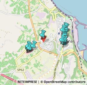 Mappa Via Mosca Tommaso, 66026 Ortona CH, Italia (0.845)