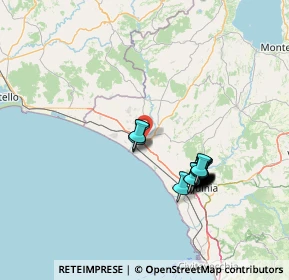 Mappa Via Ettore Maiorana, 01014 Montalto di Castro VT, Italia (14.0125)