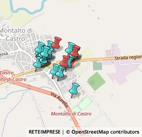 Mappa Via Ettore Maiorana, 01014 Montalto di Castro VT, Italia (0.33793)