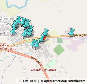 Mappa Via Ettore Maiorana, 01014 Montalto di Castro VT, Italia (0.5065)