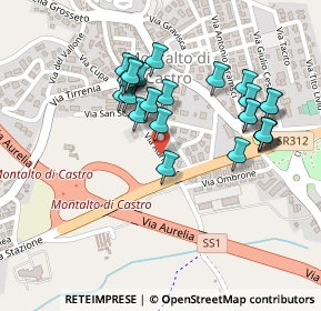 Mappa Via Adriatica, 01014 Montalto di Castro VT, Italia (0.21111)