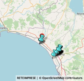 Mappa Via Adriatica, 01014 Montalto di Castro VT, Italia (14.3915)