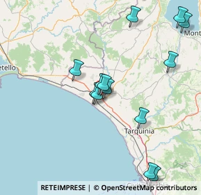 Mappa Via Adriatica, 01014 Montalto di Castro VT, Italia (16.53923)