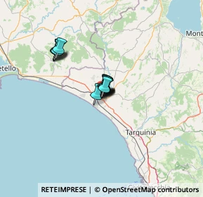 Mappa Via Adriatica, 01014 Montalto di Castro VT, Italia (7.29286)