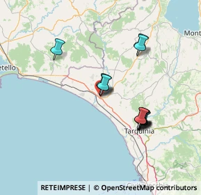 Mappa Via Adriatica, 01014 Montalto di Castro VT, Italia (13.07538)