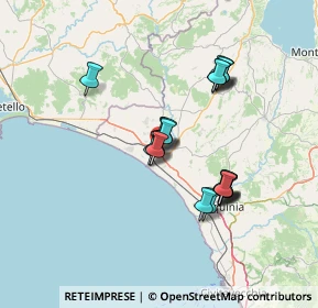 Mappa Via Adriatica, 01014 Montalto di Castro VT, Italia (12.2925)