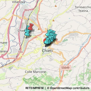 Mappa Piazza G. Falcone e P. Borsellino, 66100 Chieti CH, Italia (0.8635)