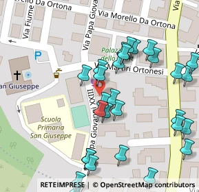 Mappa Piazza S.Giuseppe, 66026 Ortona CH, Italia (0.06333)