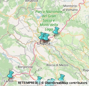 Mappa Via Cittaducale, 67100 L'Aquila AQ, Italia (29.589)