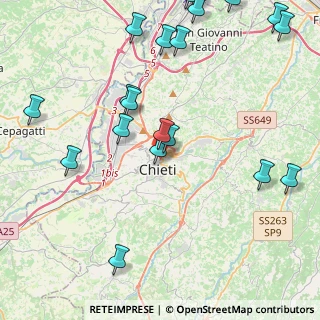 Mappa Via Carlo de Lellis, 66100 Chieti CH, Italia (5.7465)