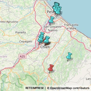 Mappa Via Carlo de Lellis, 66100 Chieti CH, Italia (9.333)