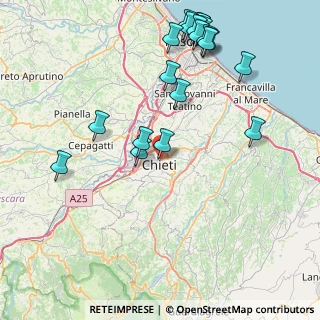 Mappa Via Carlo de Lellis, 66100 Chieti CH, Italia (10.231)