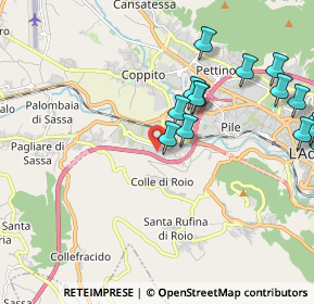 Mappa Loc, 67100 L'Aquila AQ, Italia (2.46667)